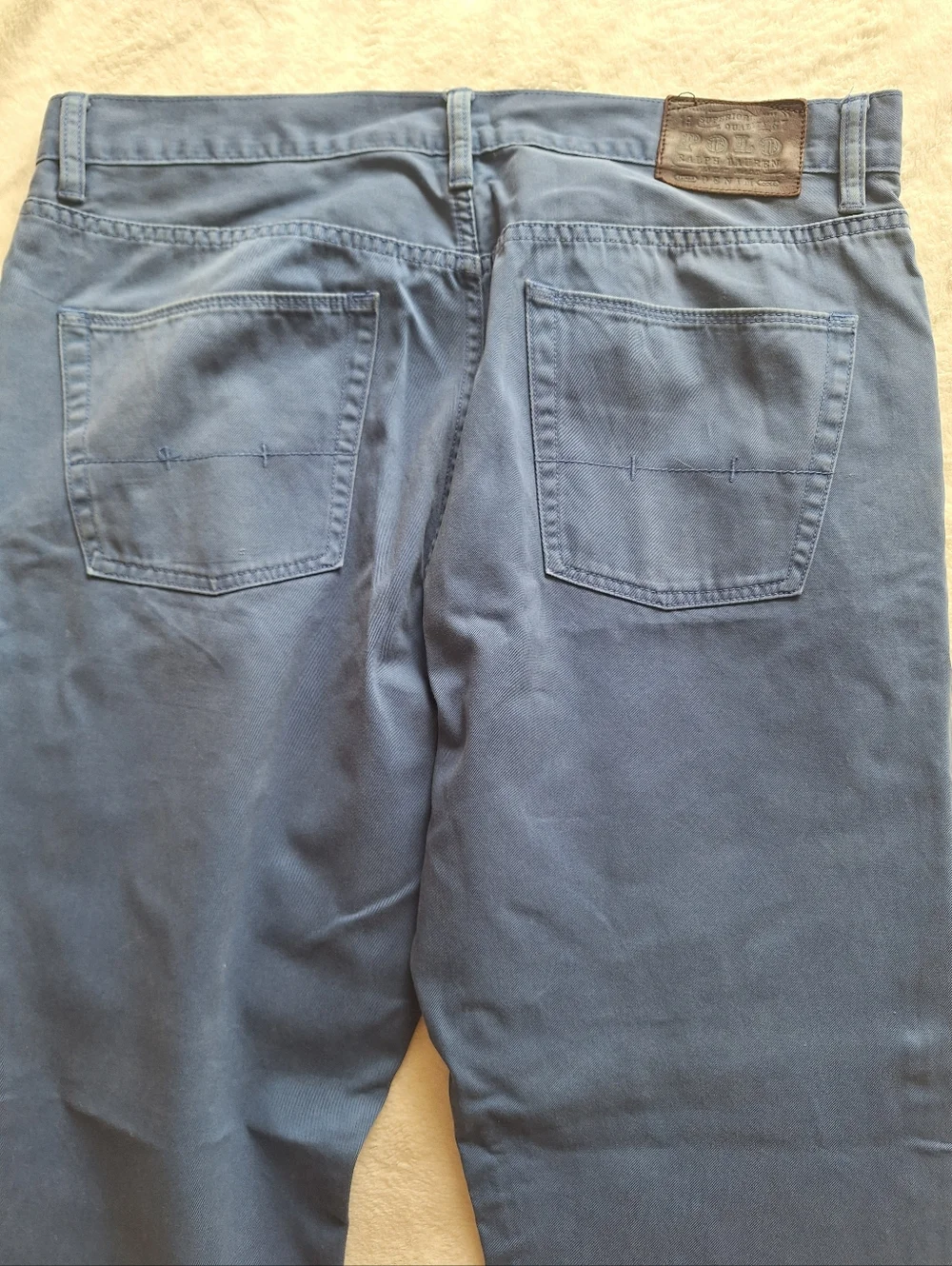 Polo Ralph Lauren Men’s Chino Pants Sun-Faded Blue Size 36x32 (True to Size)